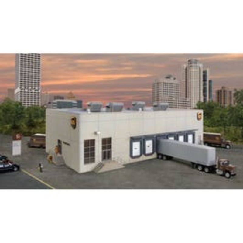 Walthers 933-4110 UPS Hub With Customer Center — Kit