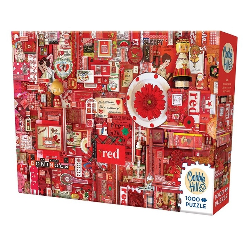 Cobble Hill – Red (1000pcs)