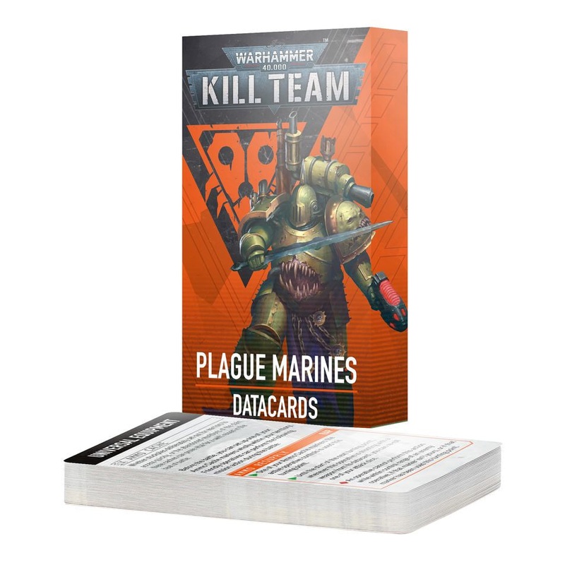 GW – Warhammer 40k Kill Team Datacards: Plague Marines (103-82)