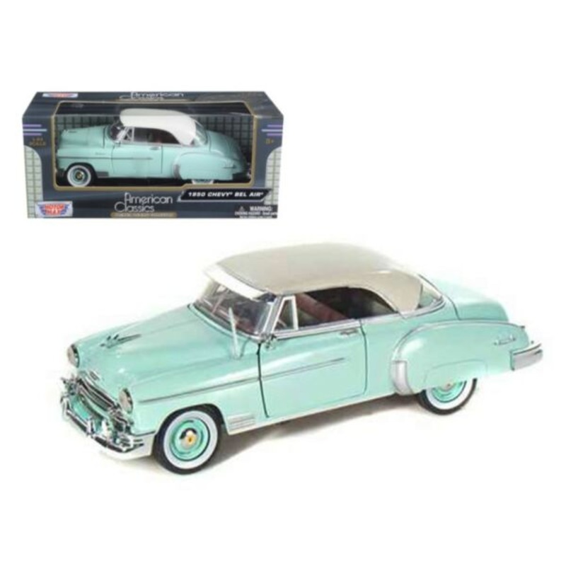 Motor Max – 1/24 Chevy Bel Air 1950 (Light Green)