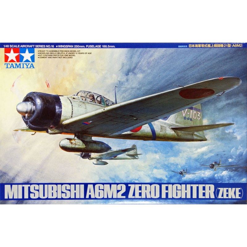 Tamiya – 1/48 A6M2 Type 21 Zero Fighter