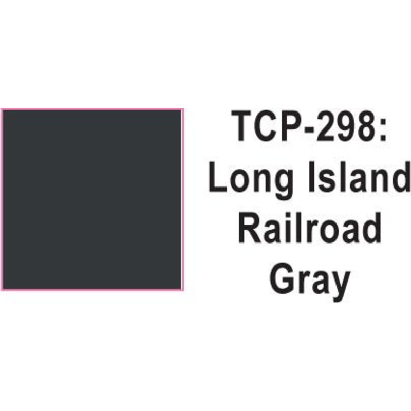 Tru Color TCP-298 Long Island Railway Gray Paint 1 ounce