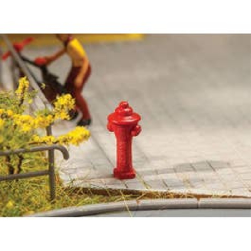 Walthers #949-4143 SceneMaster Fire Hydrants (Pckg 10)