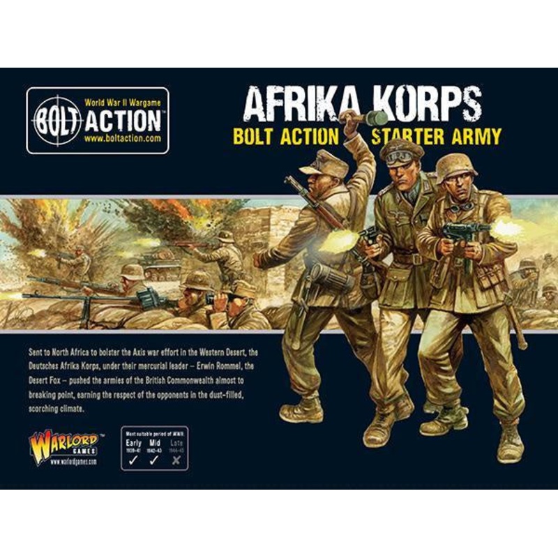 Warlord – Bolt Action: Afrika Korps Starter Army