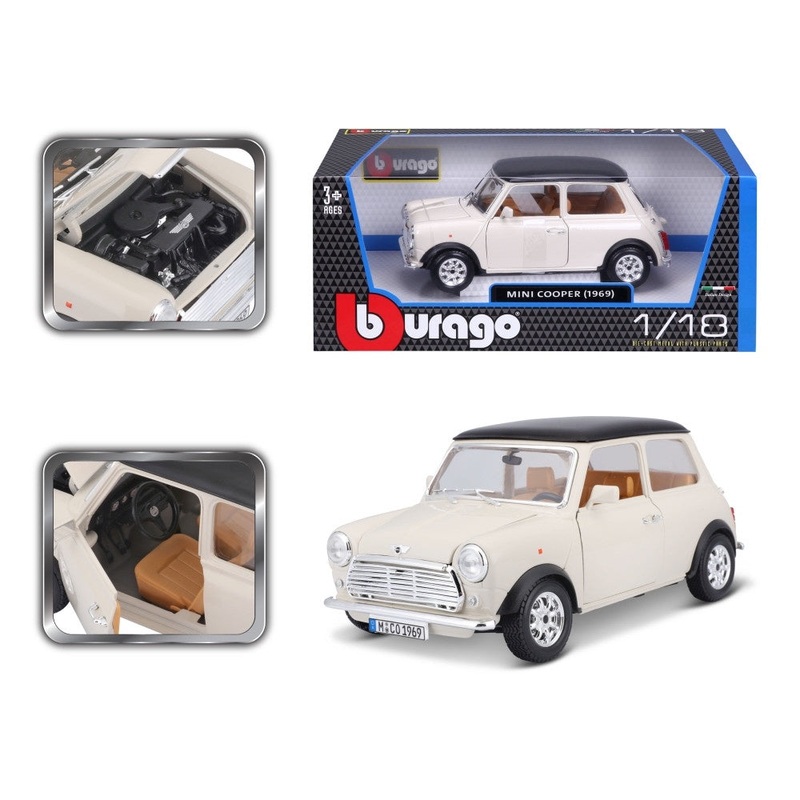 Burago – 1/18 Mini Cooper 1969