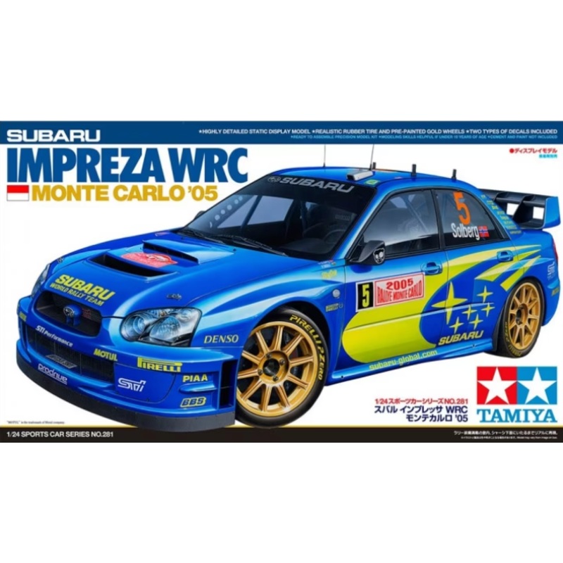 Tamiya – 1/24 Subaru Impreza WRC MC ’05