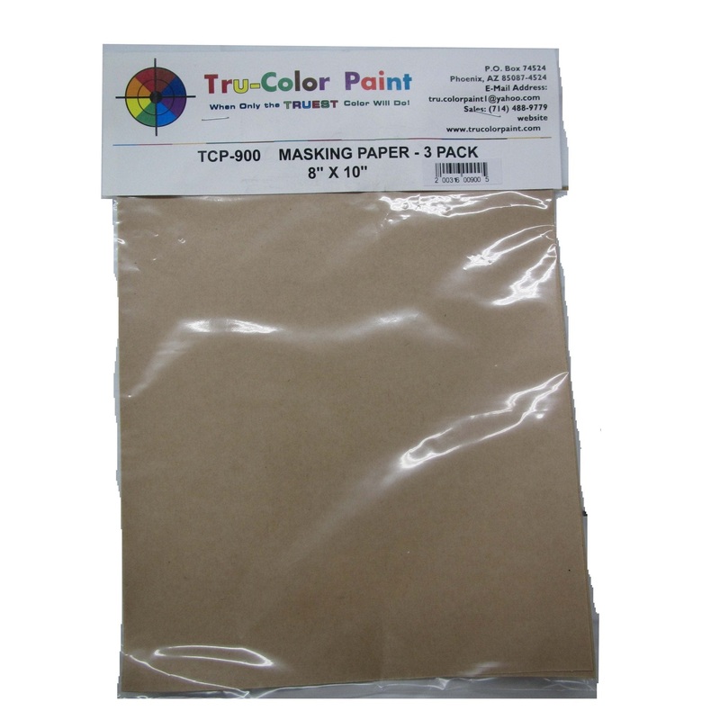 Tru-Color TCP-900 Masking Paper, 8″ x 10″, 3 sheets