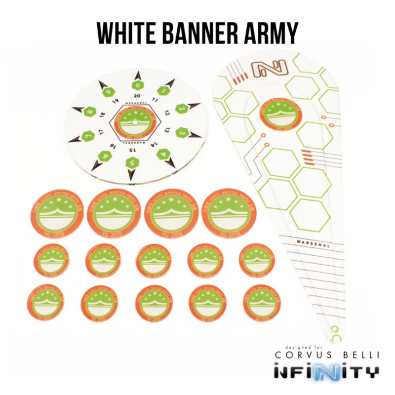 Warsenal – Infinity Faction Bundle – White Banner Army