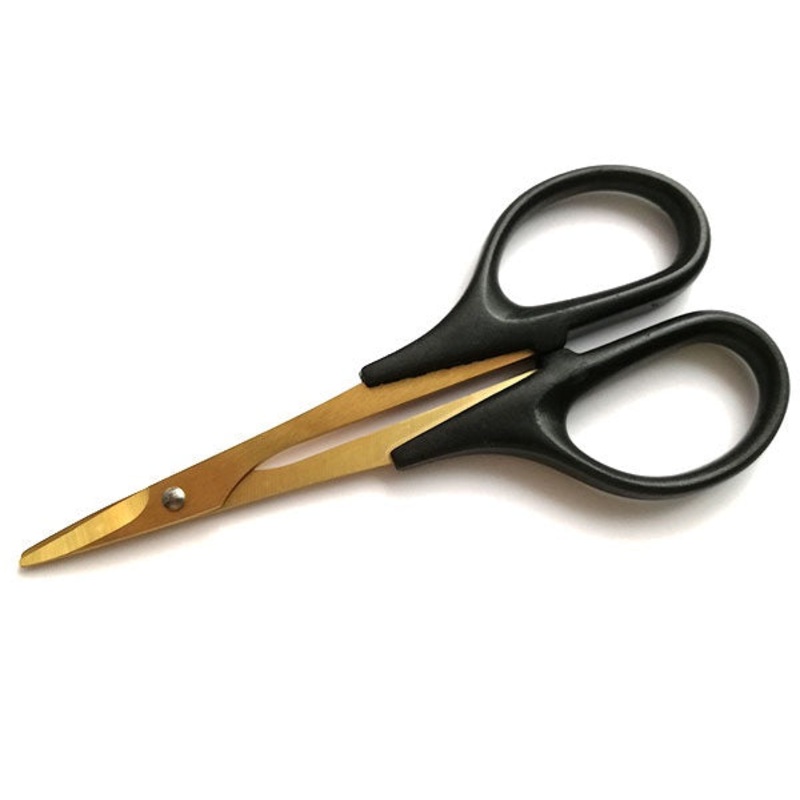 Details – Curved Scissors – Ti-Coated