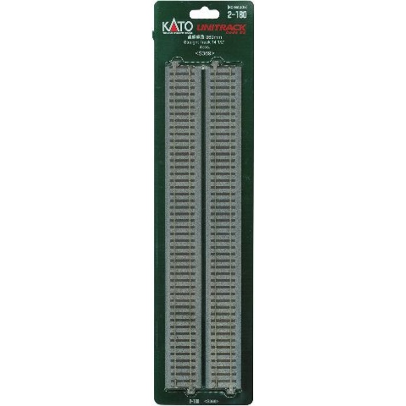 Kato 2-180 HO Scale 369mm 14-1/2″ Straight (4)