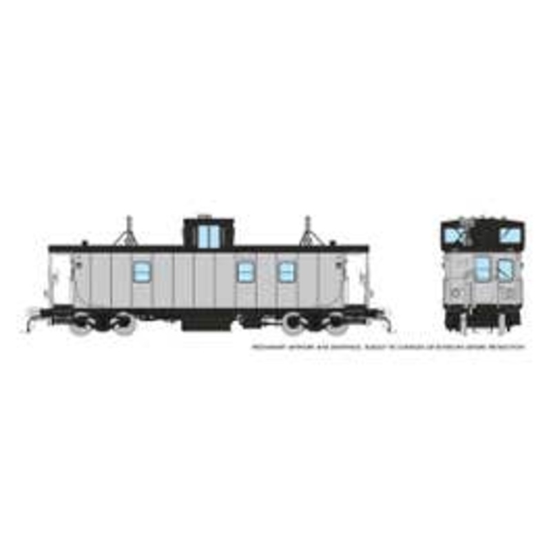Rapido 166099 HO CN H-S Caboose: Undecorated