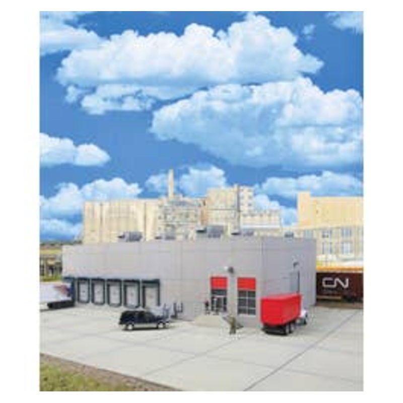 Walthers 933-4067 Modern Concrete Warehouse — Kit