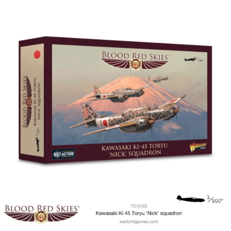 Warlord – Blood Red Skies Kawasaki Ki-45 Toryu ‘Nick’ squadron