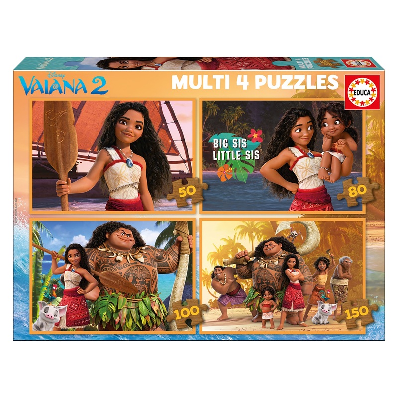 Educa – Moana 2 (50-80-100-150pcs)