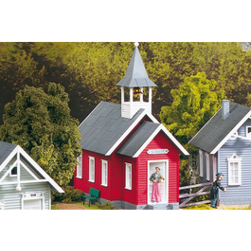 PIKO 62243 Little Red School House, Building Kit (G-Scale)