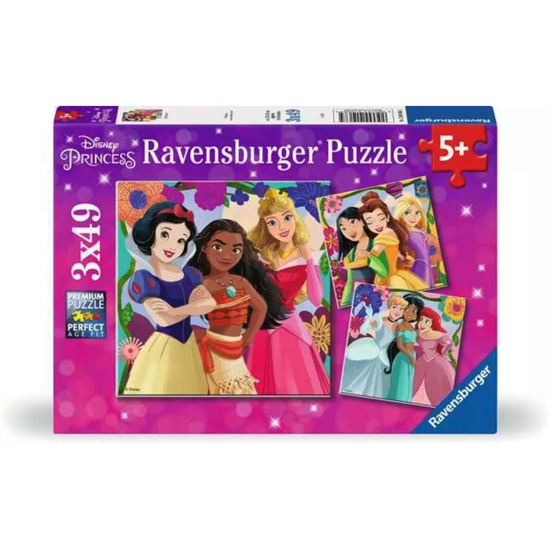 Ravensburger – Disney Princess – Girl Power ! (3x49pcs)