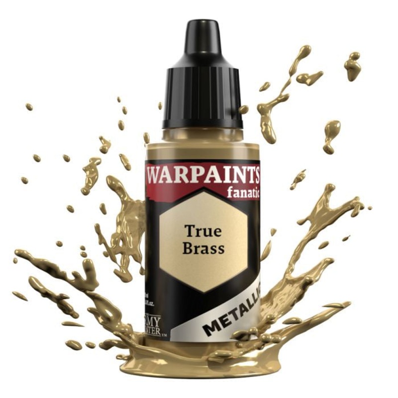 Warpaints Fanatic Metallic: True Brass  (WP3186) (18ml)