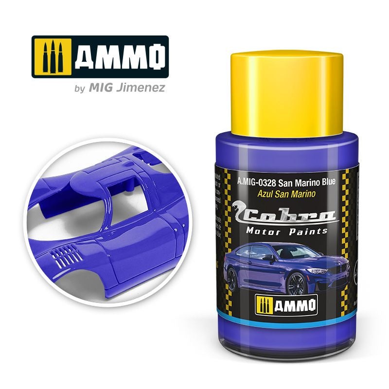AMMO – 0328 Cobra Motor San Marino Blue