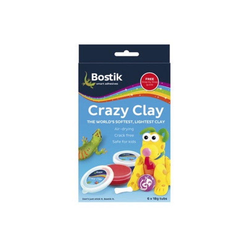 Bostik – Crazy Clay (6 x 15g)
