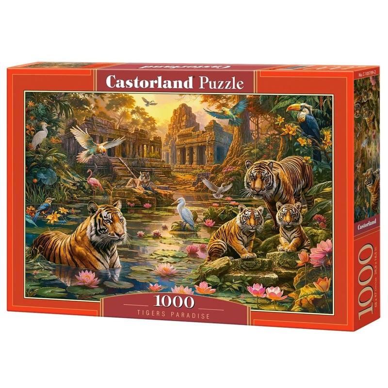 Castorland – Tigers Paradise (1000pcs)