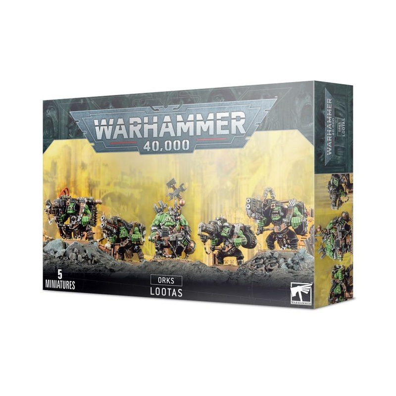 GW – Warhammer 40k Orks: Lootas  (50-22)