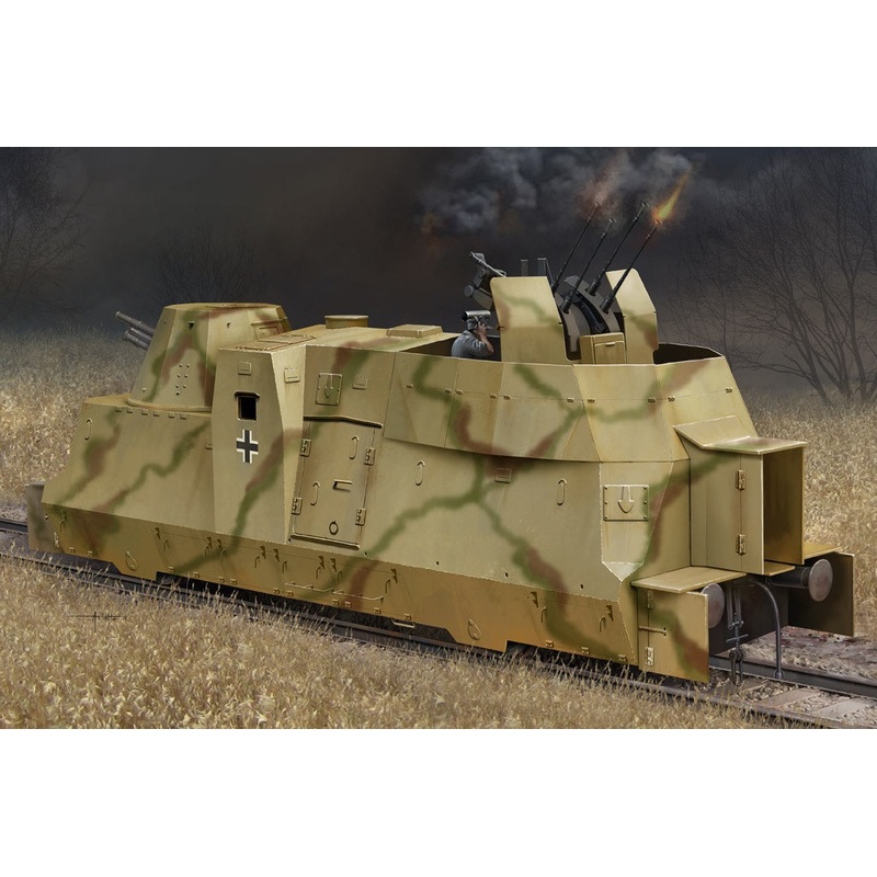 Hobby Boss – 1/72 German Kanonen und Flakwagen of BP42