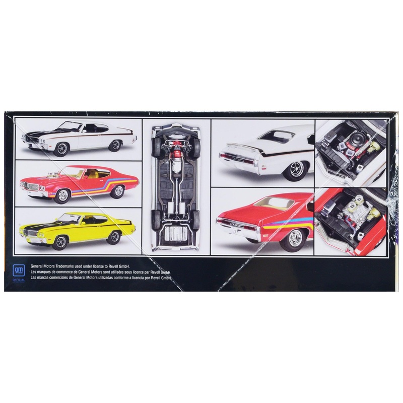 Level 4 Model Kit 1970 Buick GSX 2-in-1 Kit 1/24 Scale Model by Revell