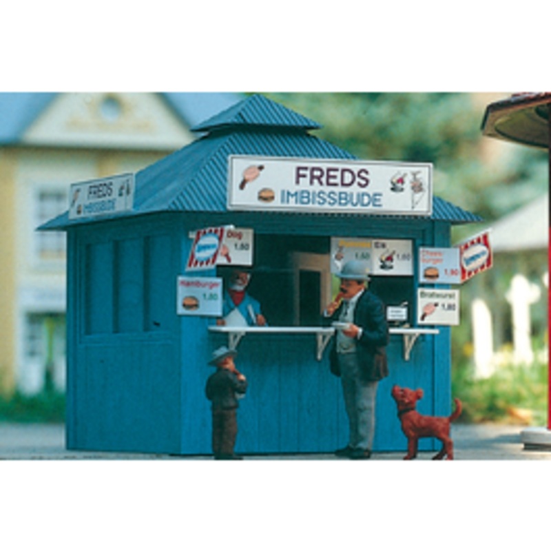 PIKO 62021 Freds Snack Bar, Building Kit (G-Scale)