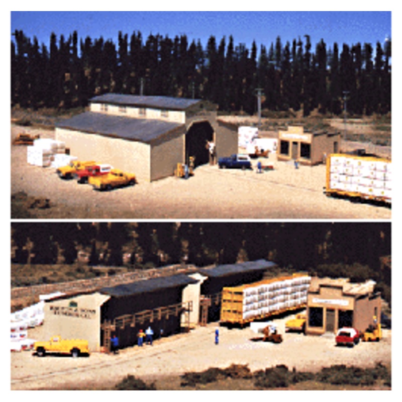 Walthers #933-3057 Walton And Sons Lumber Company — Kit