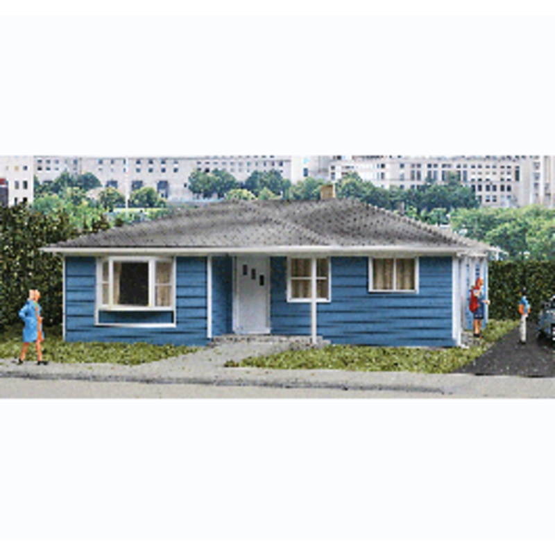 Walthers #933-3775 Framed Ranch Tract House — Kit