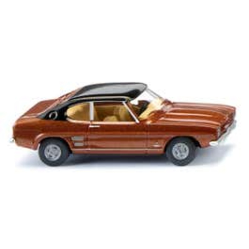 Wiking 82108  HO Ford Capri I – copper brown met with black roof