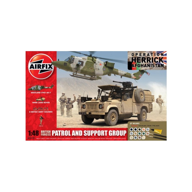 Airfix – 1/48 British Forces -Patrol & Support