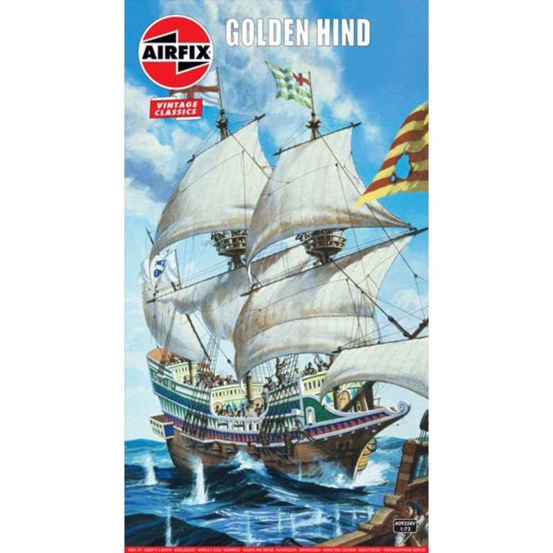 Airfix – 1/72 Golden Hind (Vintage Classics)