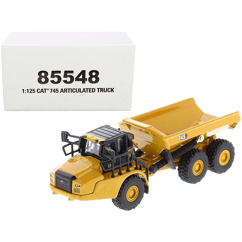 CAT Caterpillar 745 Articulated Dump Truck “High Line” Series 1/125 Diecast Model by Diecast Masters