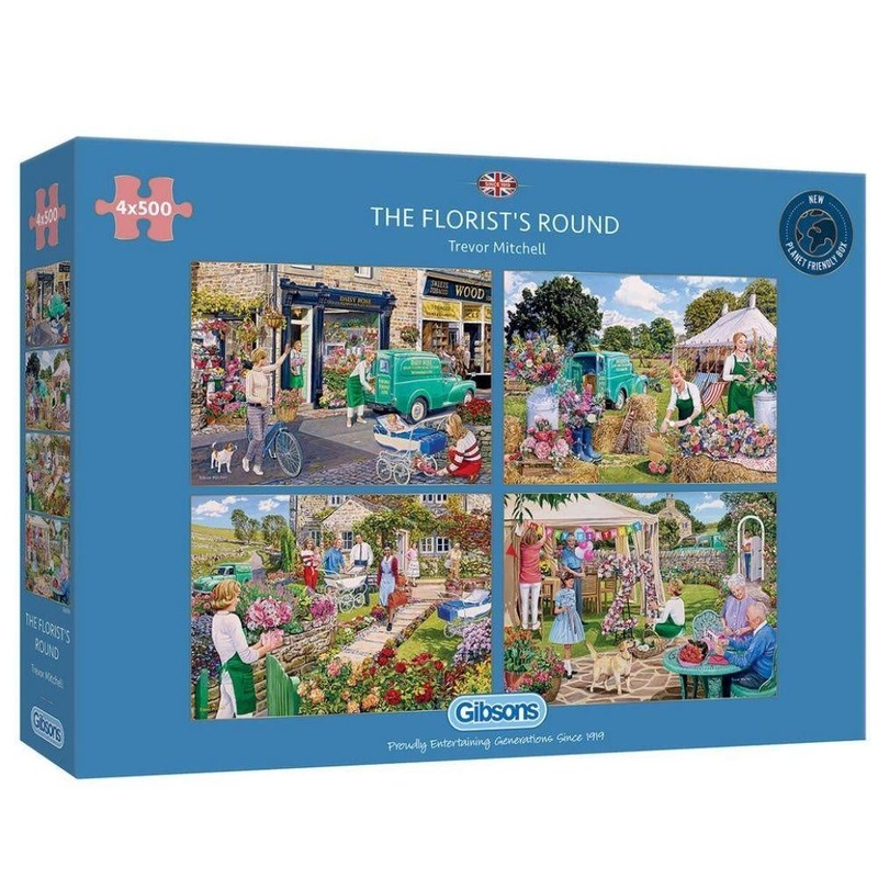 Gibsons – The Florist’s Round (4 X 500pcs)