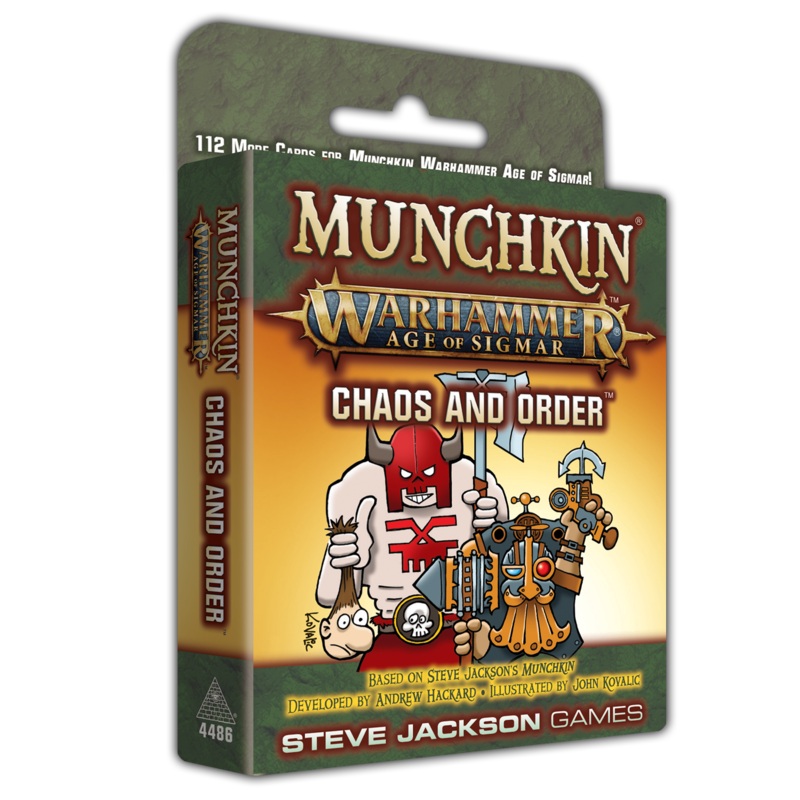 Munchkin Warhammer Age of Sigmar: Chaos and Order Expansion