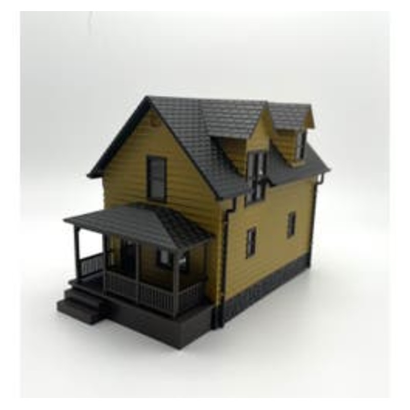 Rock Island Hobby 042103 HO YELLOW FARMHOUSE Built up