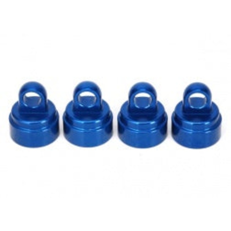 Traxxas – 3767A – Shock Caps Aluminum – Ultra Shocks (Blue) (RU/SL/ST)