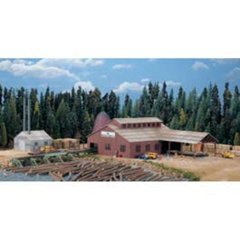 Walthers #933-3236 Mountain Lumber Company Sawmill — Kit