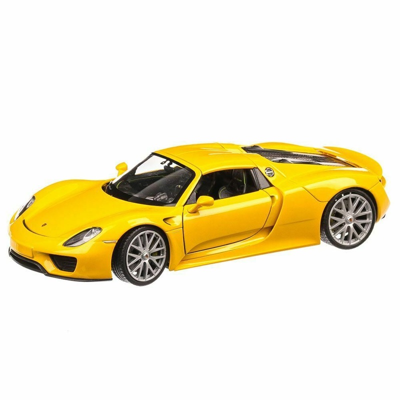 Welly – 1/24 Porsche 918 Spyder (Yellow)