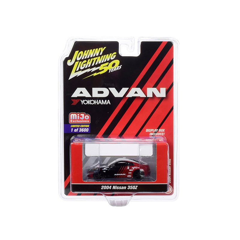 2004 Nissan 350Z ADVAN Yokohama “Johnny Lightning 50th Anniversary” Limited Edition to 3600 pieces Worldwide 1/64 Diecast Model Car by Johnny Lightning