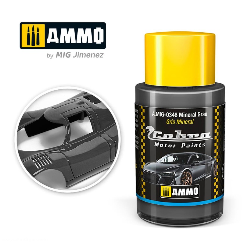 AMMO – 0346 Cobra Motor Mineral Grau