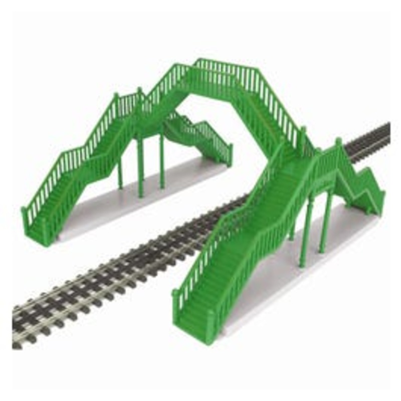 Atlas O 66917-2  SINGLE TRACK PEDESTRIAN CROSSWALK – GREEN kit