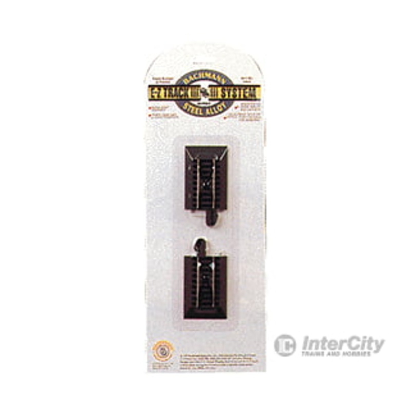Bachmann 44491 E-Z Track(R) w/Steel Rail & Black Roadbed — Hayes Wheel Stops (Track Bumpers) pkg(2)