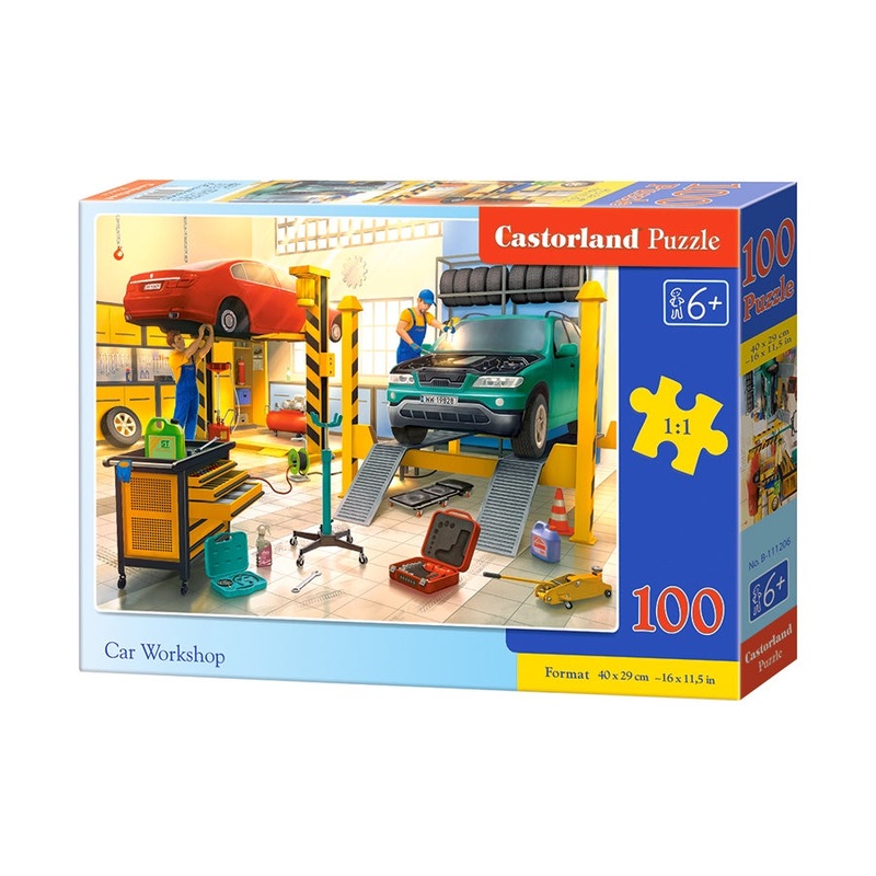 Castorland – Car Workshop (100pcs)