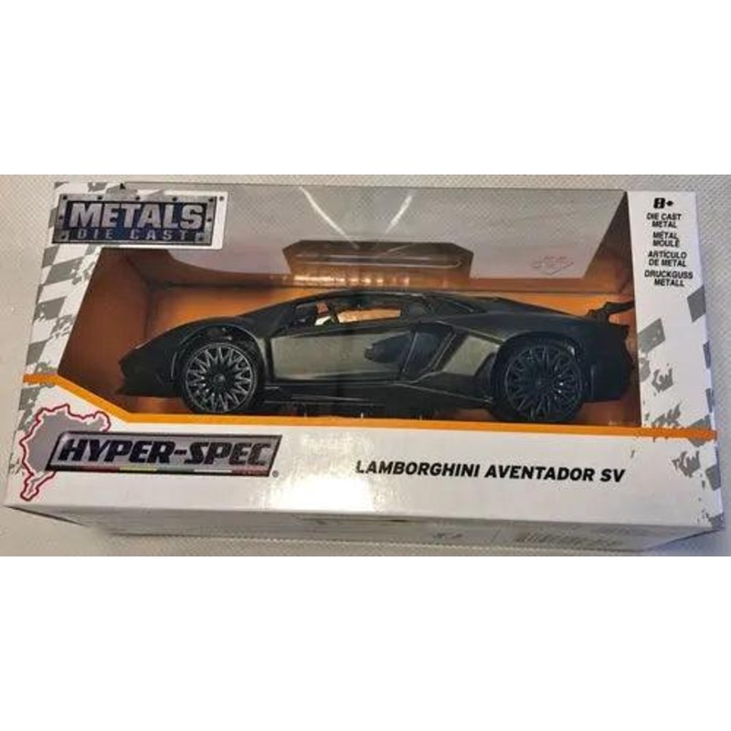 Jada Toys – Metals Hyper-Spec 2017 Lamborghini Aventador SV Hard Top 1:32