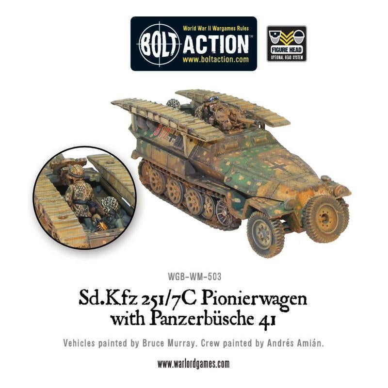 Warlord – Bolt Action  Sd.Kfz 251/7C Pionierwagen with Panzerbuchse 41