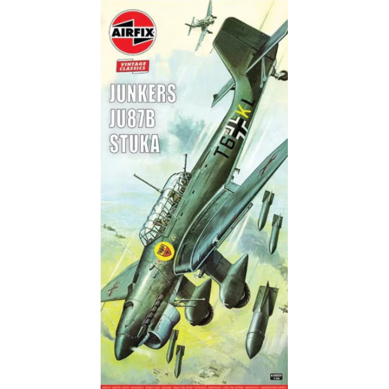 Airfix – 1/24 Junkers JU87B Stuka (Vintage Classic)