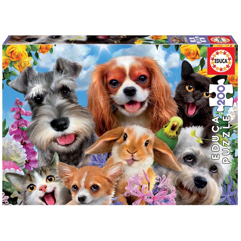 Educa – Selfie Pet Parade (200pcs)
