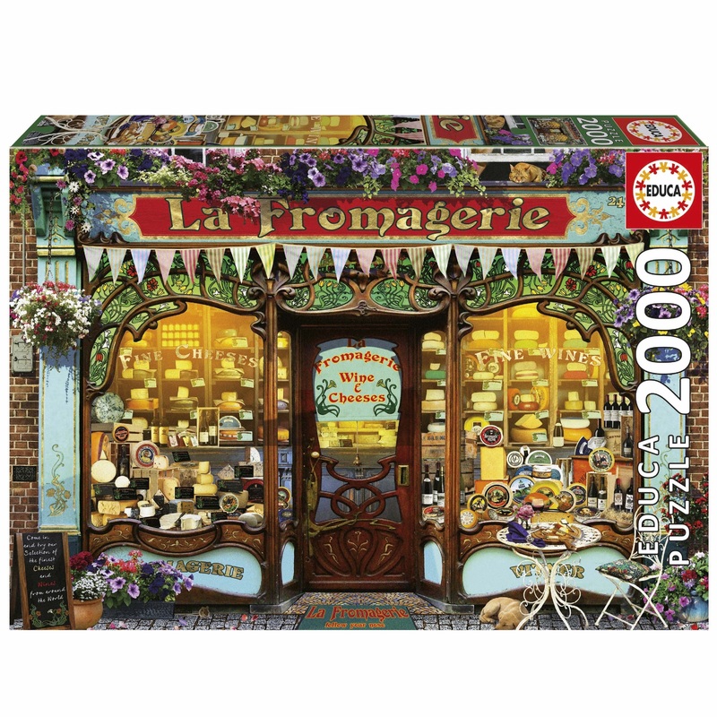 Educa – The Fine Cheese Shop (2000pcs)
